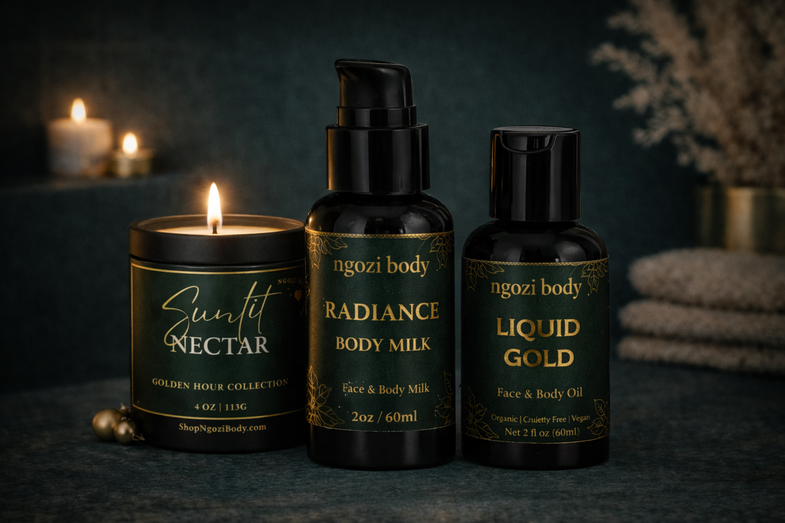 Golden Hour Trio – Travel Size