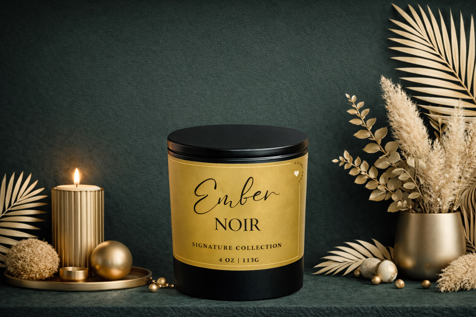 Ember Noir Candle
